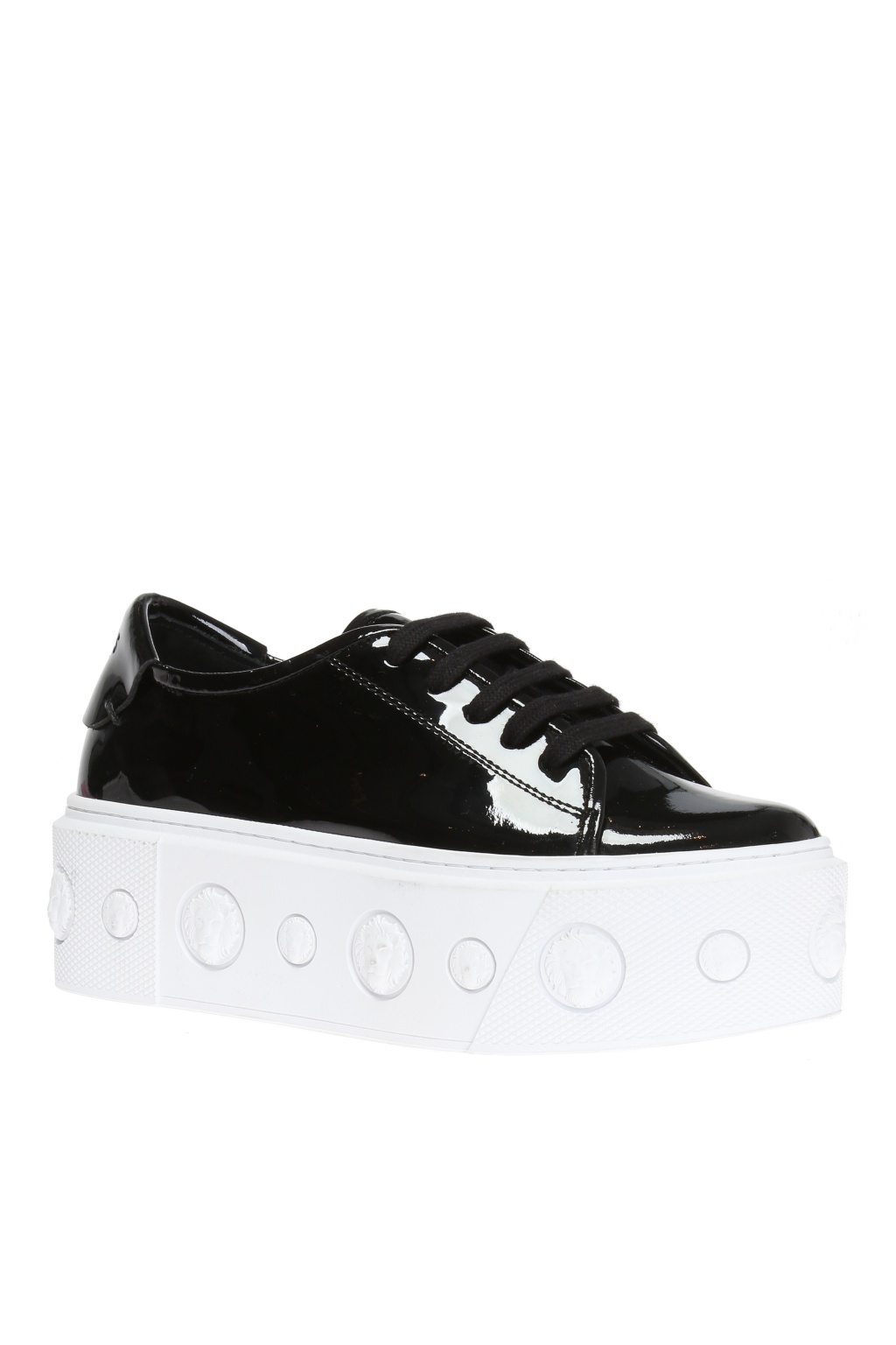 Versace cheap platform trainers